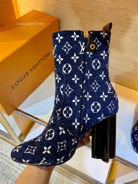 silhouette ankle boot louis vuitton|louis vuitton monogram ankle boots.